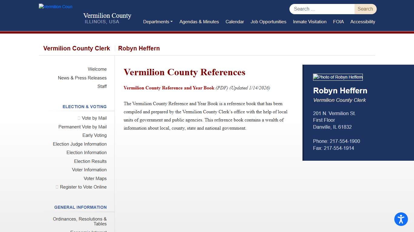 Reference - Vermilion County