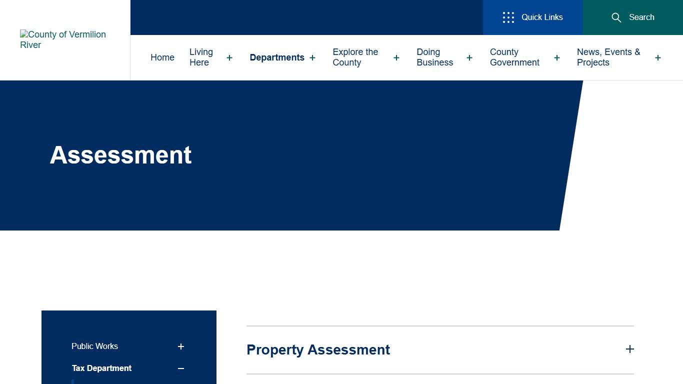 Assessment: County of Vermilion River